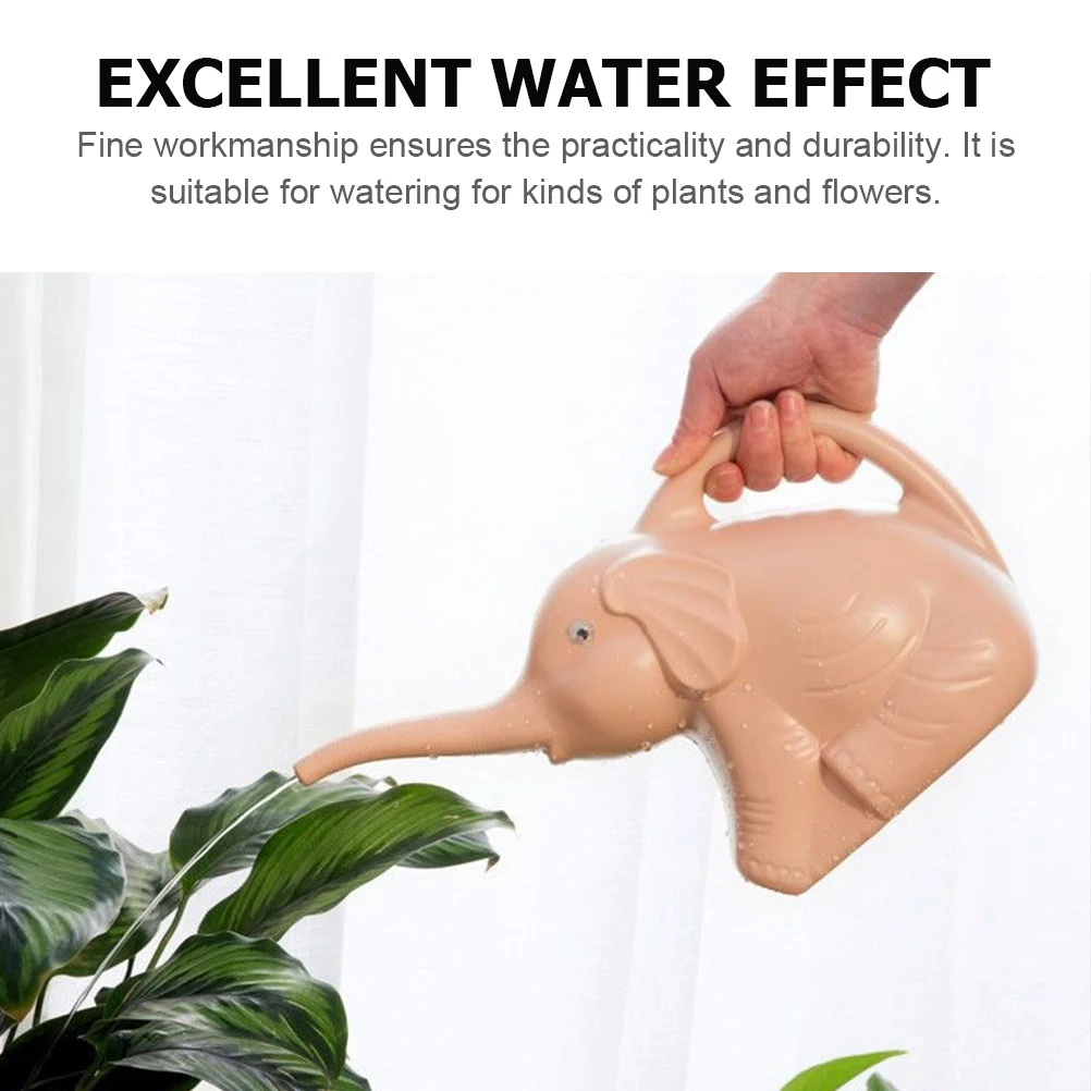 

Elephant Watering Can Pink Plants Watering Kettle for Gardening Tool Practical Gift Sprinkler Pot