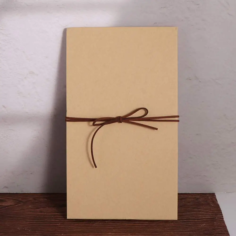พับหีบเพลงอัลบั้มรูปของขวัญ Photocard Handcrafts แปลกใจ Photo Book กระดาษคราฟท์ 8 หน้า DIY Surprise ของขวัญครอบครัว