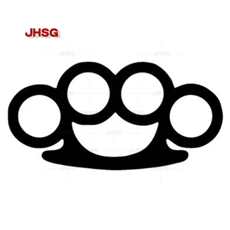 Brass knuckles Creative car styling KK Vinyl car stickers Car accessories Stickers for various vehicles