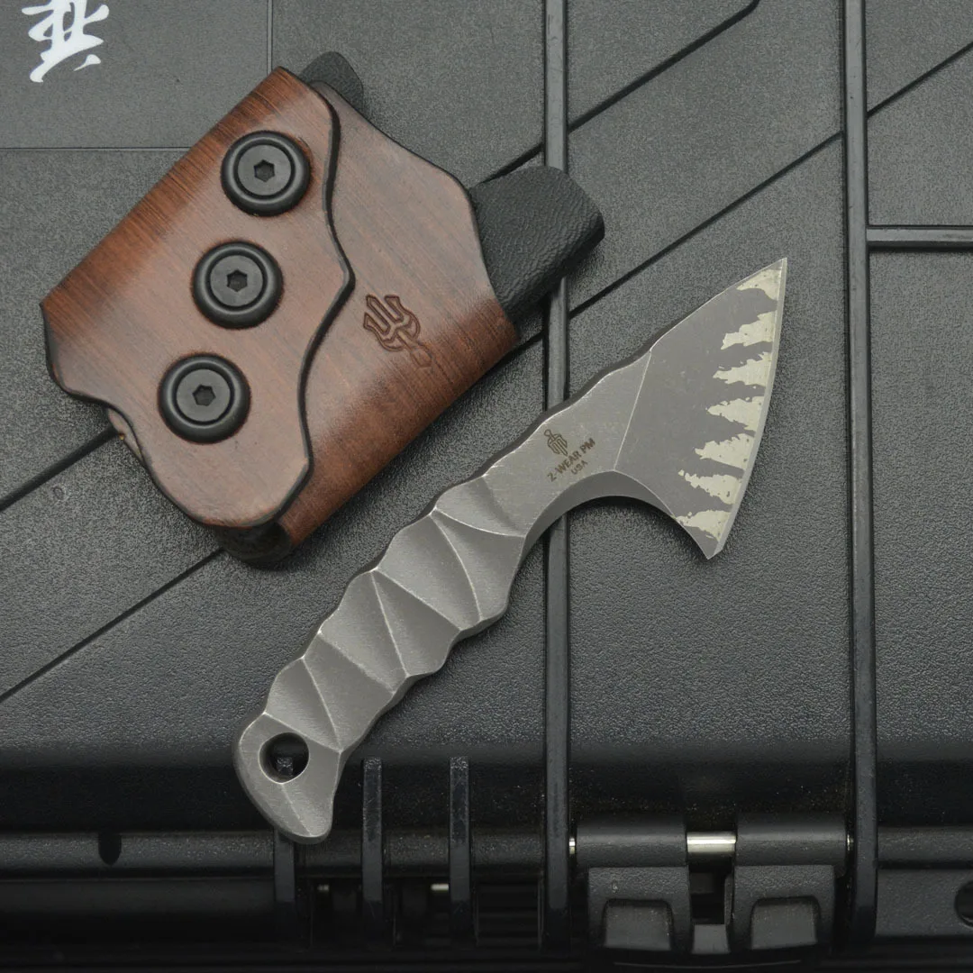 Mini pocket knife, delivery knife, outdoor axe knife with high hardness, sharp fruit knife, camping survival knife, hunting knif