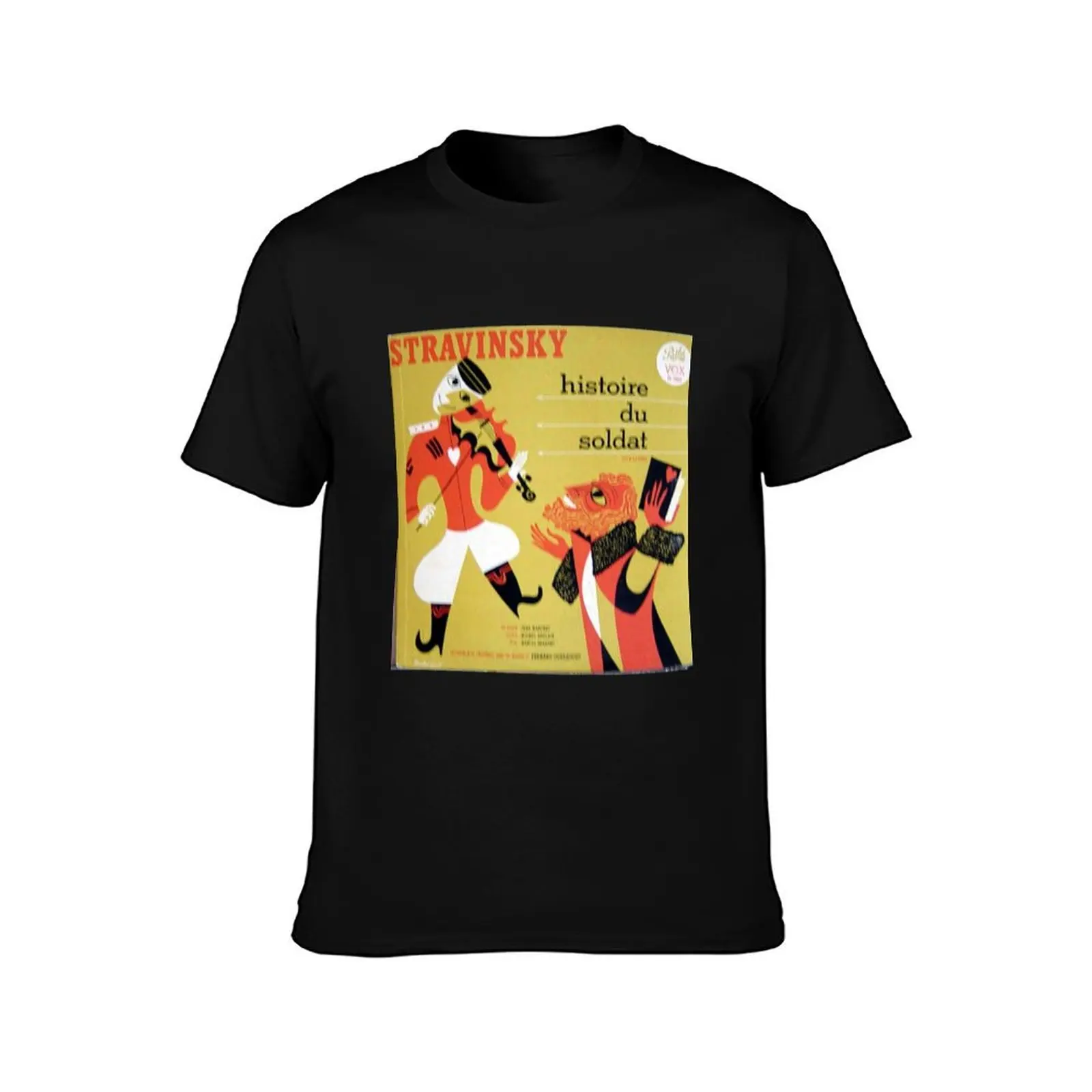 Stravinsky, Histoire du Soldat T-Shirt Relaxed Casual Short Sleeve Tee T-Shirt