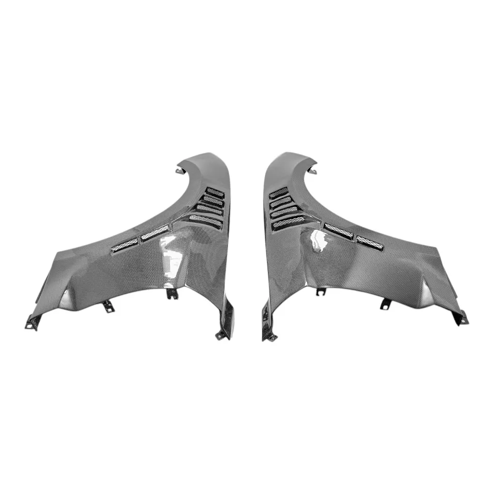 Modified GT500 Style Carbon Fiber Fibre Front Side mudguard for Ford Mustang S550.1 S550.2 2015 - 2017 2018-2023 view 5