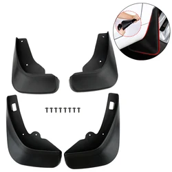 Car Mud Flaps Front Rear Mudguard Car Accessories Splash Guards Fender 4PCS For Ford/Focus 2 MK2 MK2.5 Saloon Sedan 2005-2011