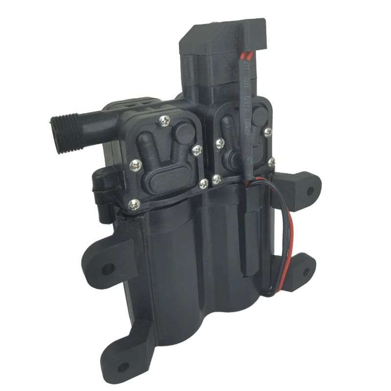 مضخة بخاخ كهربائي 12 فولت ذاتية التحضير عالية الضغط غسيل السيارات مضخة الحجاب الحاجز مضخة معززة صغيرة بدون طيار البخاخ الملحقات