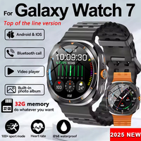 2025 New Smart Watch Men DT Watch 7 Mini 32GB Memory Video GPS NFC AMOLED Fitness Sports Tracker Health Smartwatches Women Men