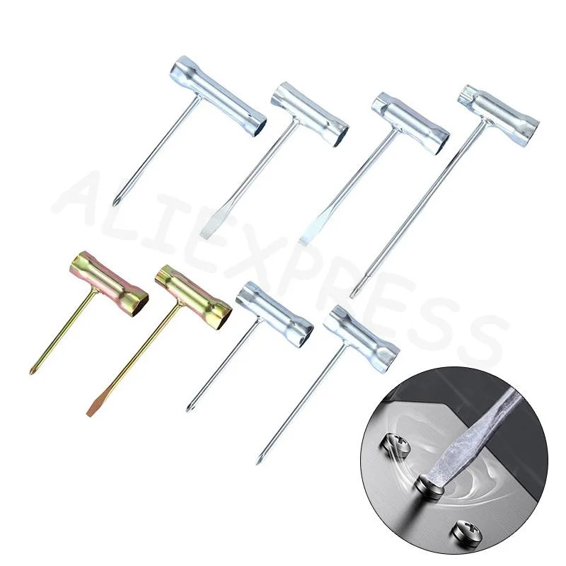 Chainsaw Brush Cutter High Carbon Steel Spark Plug Socket Spanner for Efficient Lawn Equipment Maintenance Tasks