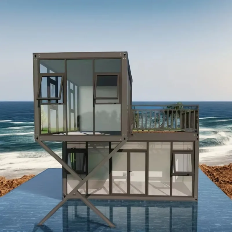 High Load Foldable Expandable House Reinforced Internal Keel Structure Heavy Bearing Capacity Safe And Stable Prefab Building