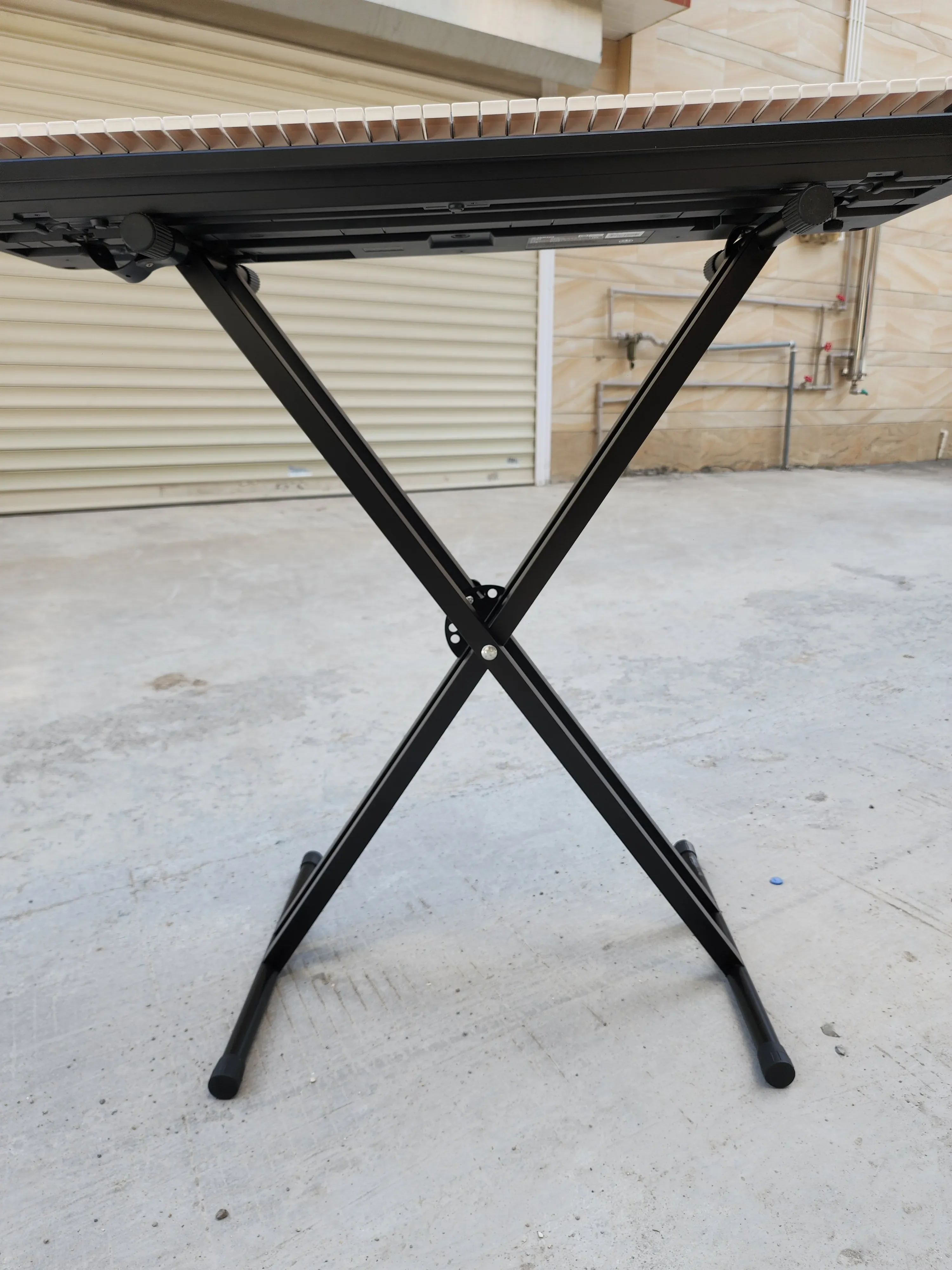 ポータブル調整可能ピアノキーボードスタンド高品質モダン分解可能プロフェッショナルオルガンサポート分割式譜面台メーカー