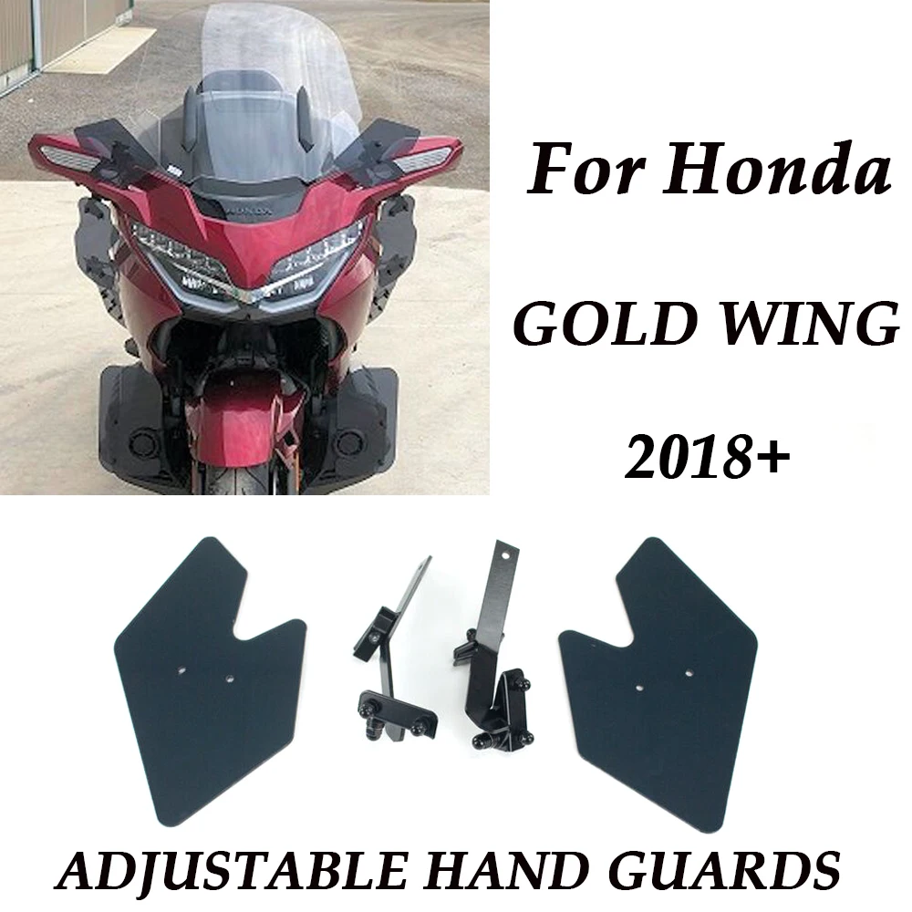 

2018+ Gold Wing Adjustable Handguard For Honda Gold Wing GL1800 Motorcycle Handguard Windshield GL 1800 Accessories Handguard