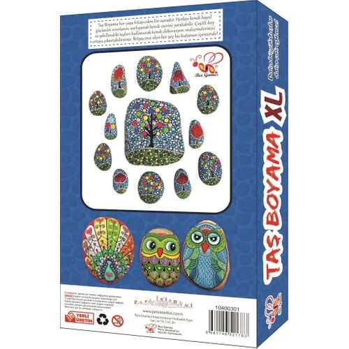 Bee Games Stone Painting Xl Leisure Practice Painting Set