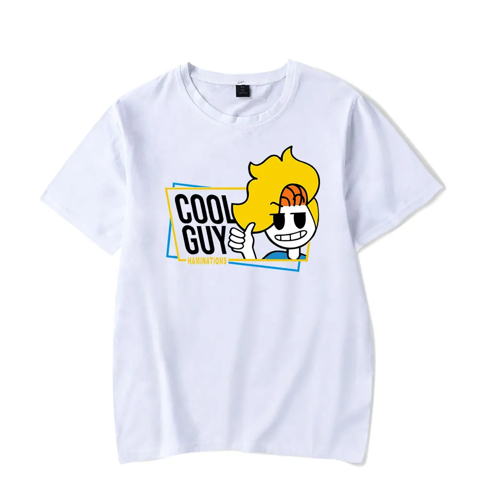 Haminations Cool Guy Vintage 90s T-Shirt Men and Woman Short Sleeve Women Funny T Shirt Unisex Harajuku