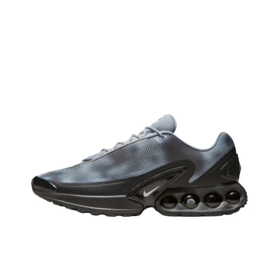Nike Air Max Dn Abrasion Resistant Breathable Low top Running Shoes Men's Black Gray IB4433-001