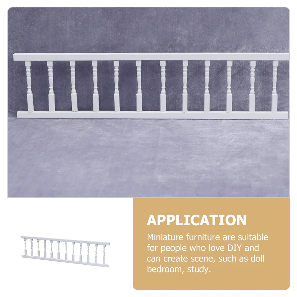 인형의 집 포스트 난간 아기 장난감, 미니 가구 액세서리, 놀이 장난감 방