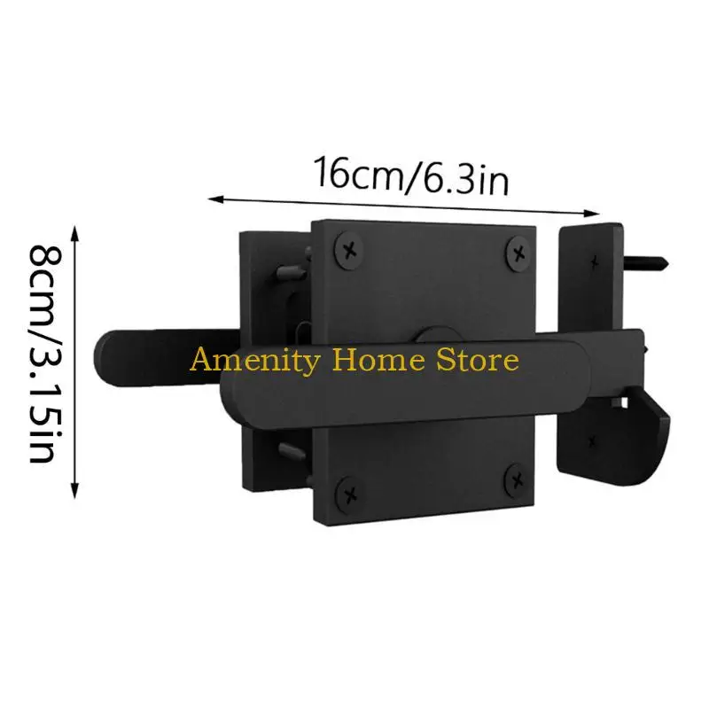 F26C محمولة متينة من الفولاذ المقاوم للصدأ السياج قفل الأزرار أجهزة أمان سهلة الاستخدام مع قيود أمنية عالية