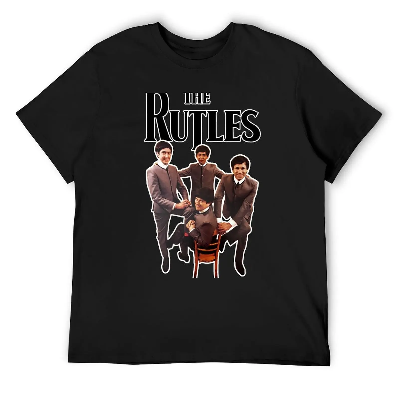 

The Rutles! The Pre-Fab four - Nasty, Dirk, Stig and Barry - in their world conquering glory! T-Shirt