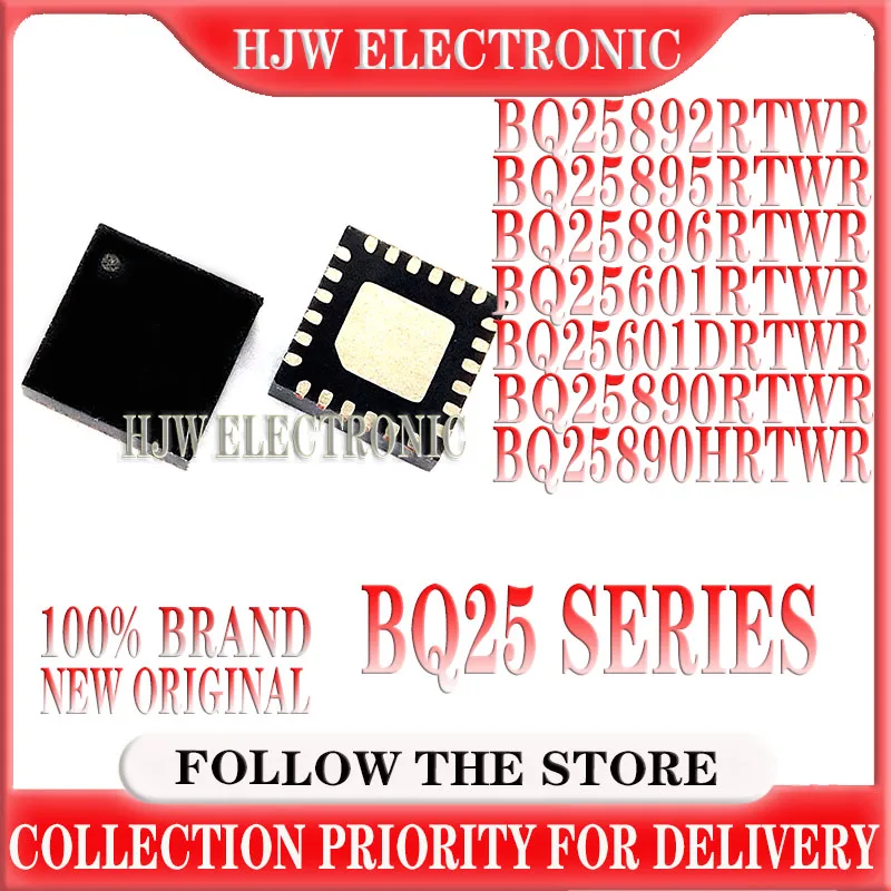 (1piece) NEW BQ25601 BQ25601RTWR BQ25601D BQ25890 BQ25890RTWR BQ25890H BQ25890HRTWR BQ25892 BQ25895 BQ25896 IC BGA Chipset