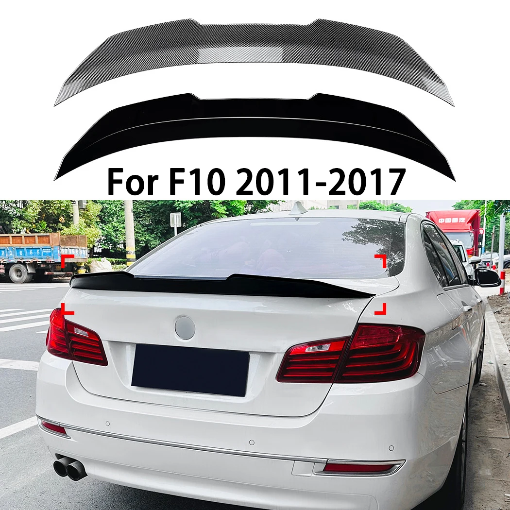 

F10 F11 M4 M5 PSM Style Автомобильный задний спойлер багажника, аксессуары для крыльев для BMW F10 F11 520i 525i 520d 530i 530d 550i 540i 2010-2017