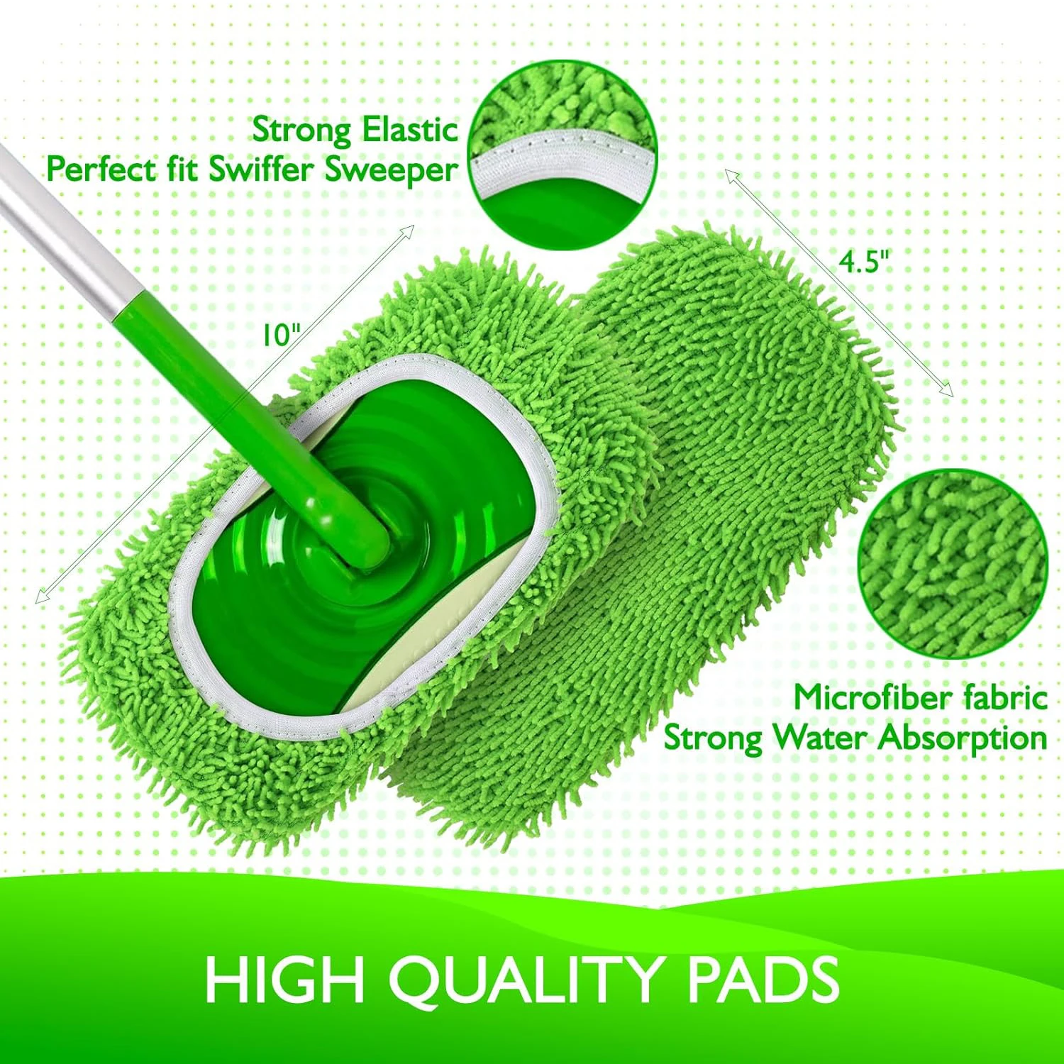 2팩 재사용 가능 마이크로파이버 걸레 패드, 습식 및  - Cloth Pad Reusable 리뷰 및 가격