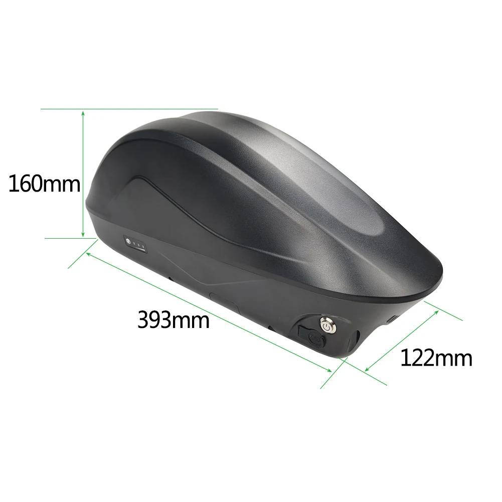 48V 52V EBike Battery Tank Samsung21700 20Ah 25Ah 21Ah Electric Bike Lithium Battery for Bicycle Scooter Motorcycle with Charger
