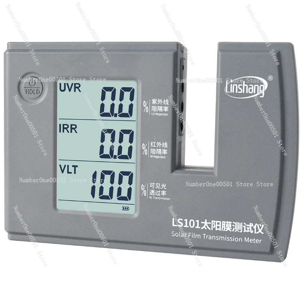 LS101 Window Tint Transmission Meter IR UV Visible Light Transmittance Detection Solar Film Window Tint Tester