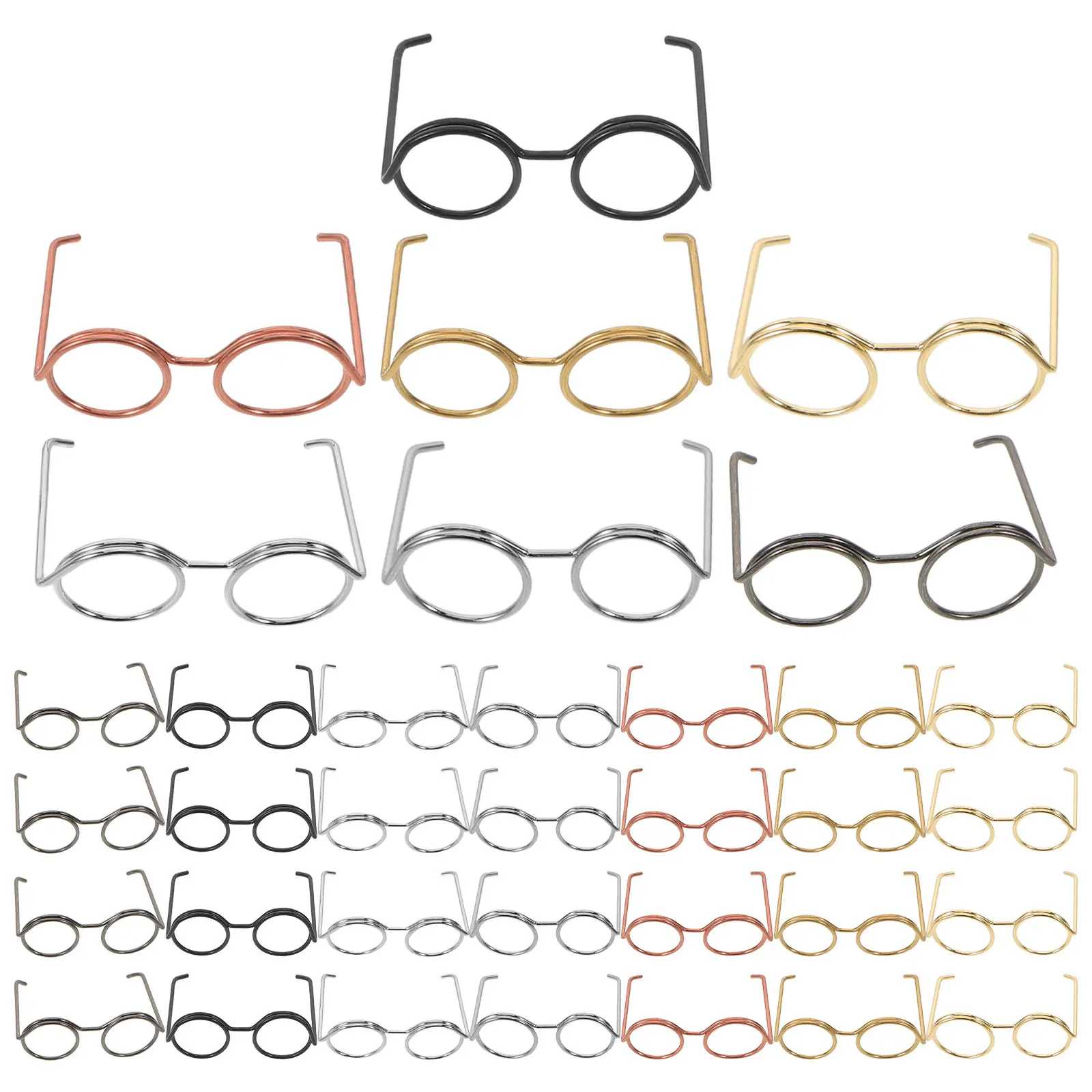 Trendy Mini Glasses for Small Fashion Eyewear Accessories Ideal for Customizing and Decorating Your Mini Collection view 5