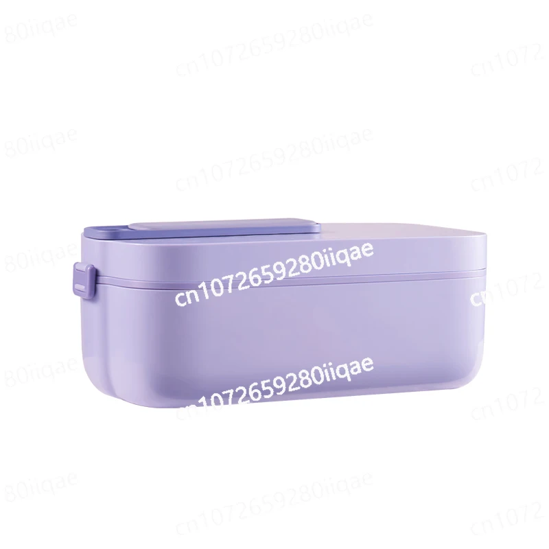 1L Stainless Steel Container Wireless Portable Electric Lunch Box Bento Box Food Warmer for Heating Food