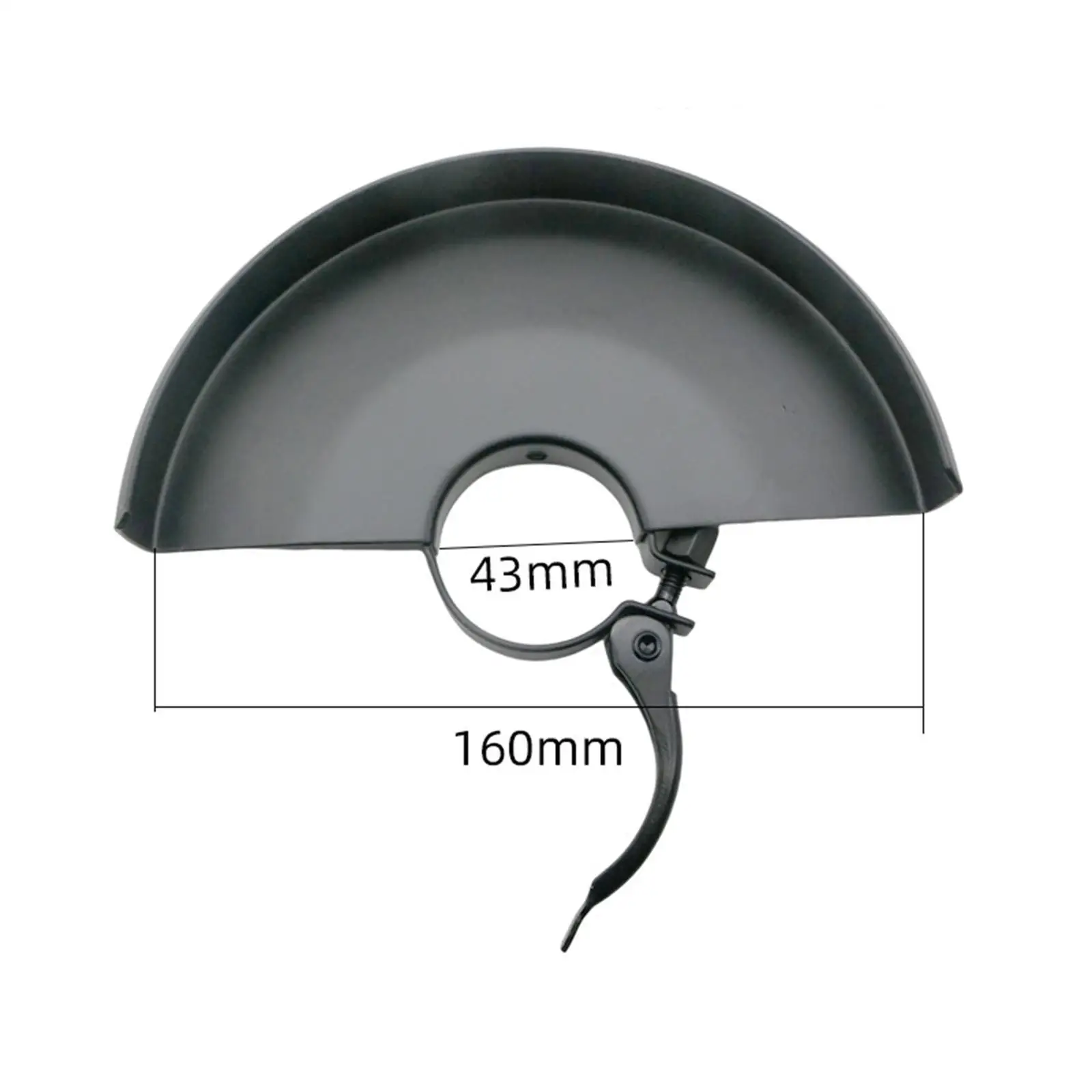 Heavy Duty Iron Angle Grinder Guard 16cm Quick Clamp Protective Cover for 150 Type Grinder