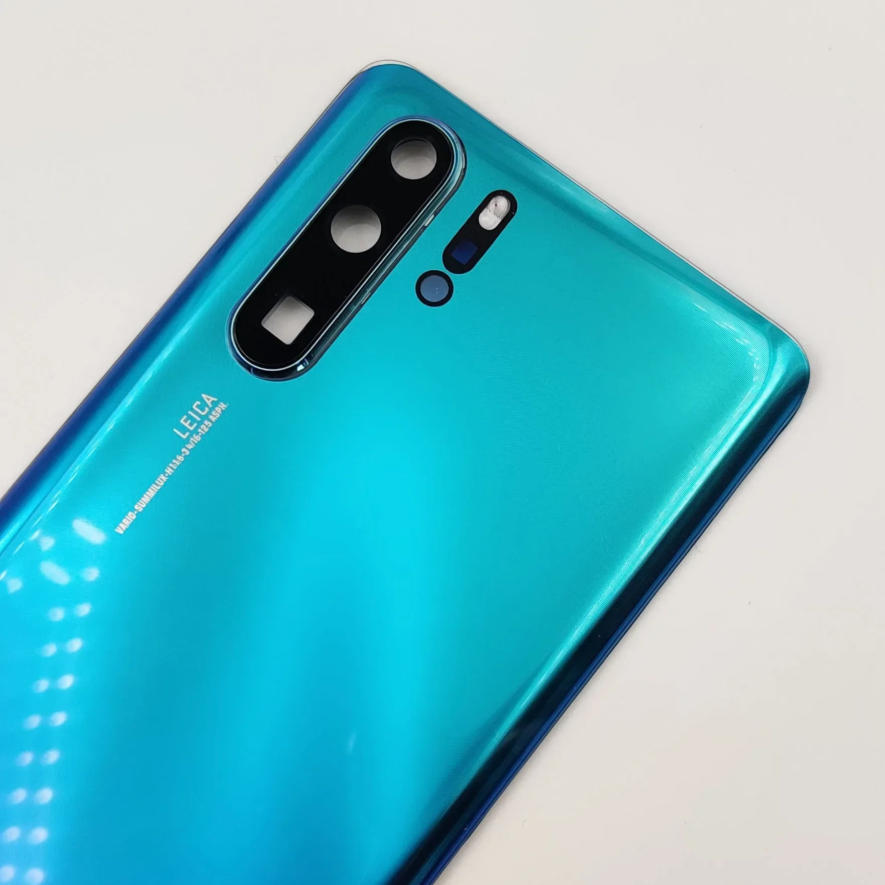 Arka Kapak Kapı Huawei P30 Pro Sert Cam Pil Kapağı Arka Konut Paneli Kılıfı Kamera Çerçevesi Lens Yapıştırıcı