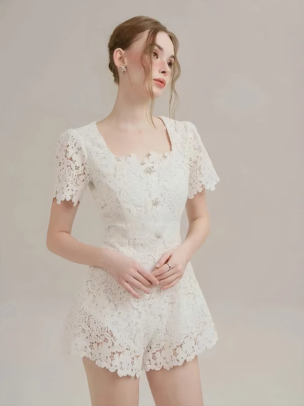 

Шикарные летние женские монокини Faion для похудения, брюки с высокой талией, цельный костюм, прямой крой, для поездок на работу, полиэфирное волокно