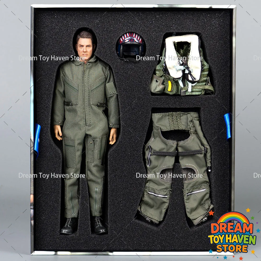 ‌DID XM80031 1/12 Scale Men Soldier U.S. Navy Pilot Instructor Captain Tom Cruise‌ 6Inch Action Figure Model Collectible Toys