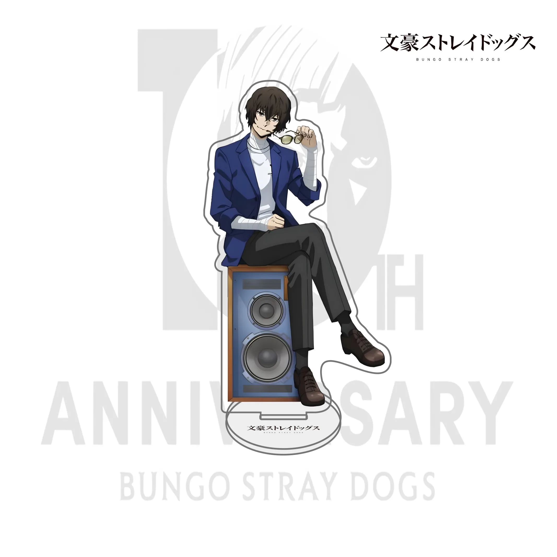 15cm Anime Bungou Stray Dogs  Acrylic Stand Osamu Dazai Tabletop Decorations Accessories Decor Gifts keychain Products