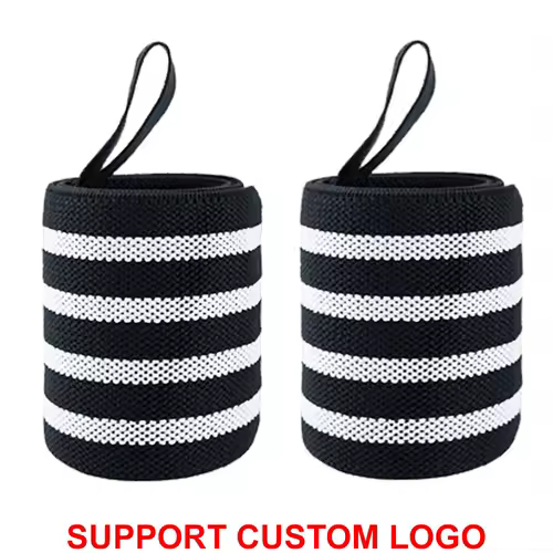 1 Pair Wristband Wrist Support Brace Straps Extra Strength Weight Lifting Wrist Wraps Bandage Fitness Gym Training Custom Logo - Image 7