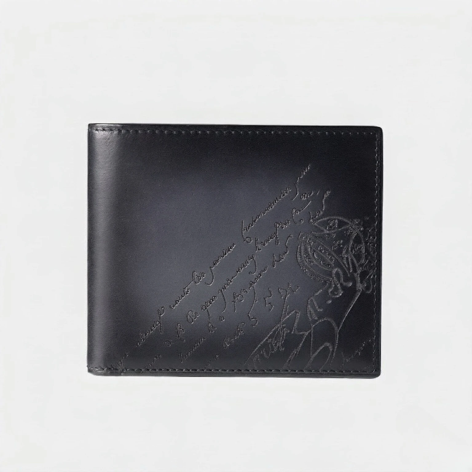 DIMY 2026 new men's short wallet made of genuine leather hand polished retro style multi slot high horizontal wallet