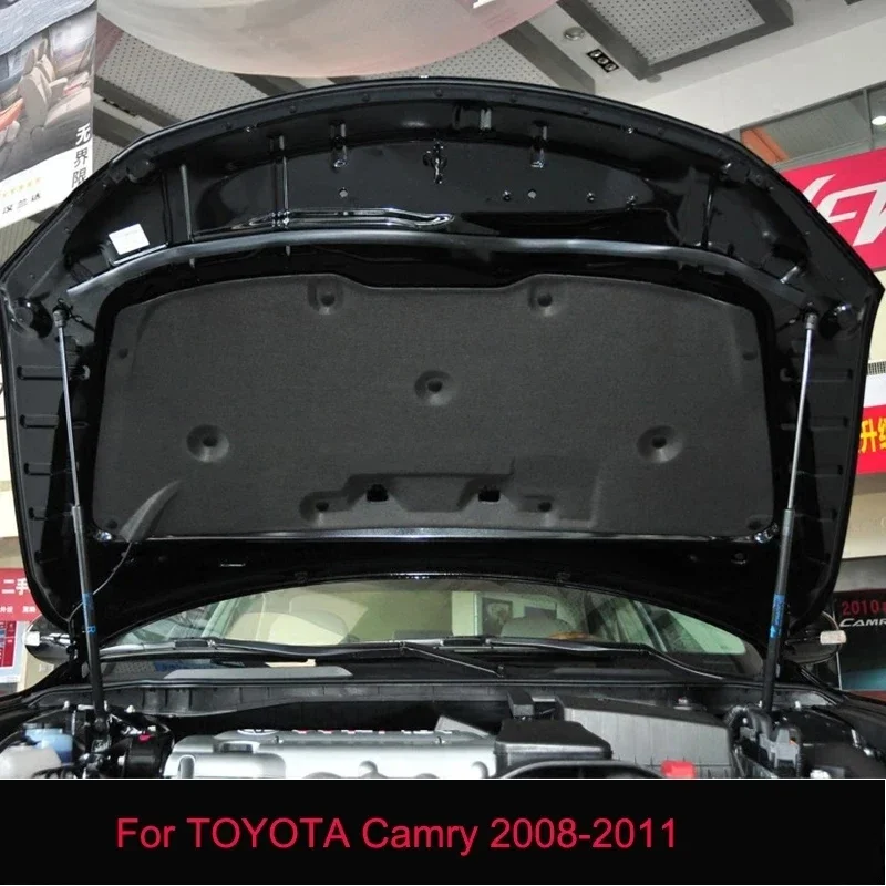 For TOYOTA Camry 2008-2011 Car Hood Engine Heat Sond Insulation Pad Sound Proof Insulation Pad Mat(not fit US version）