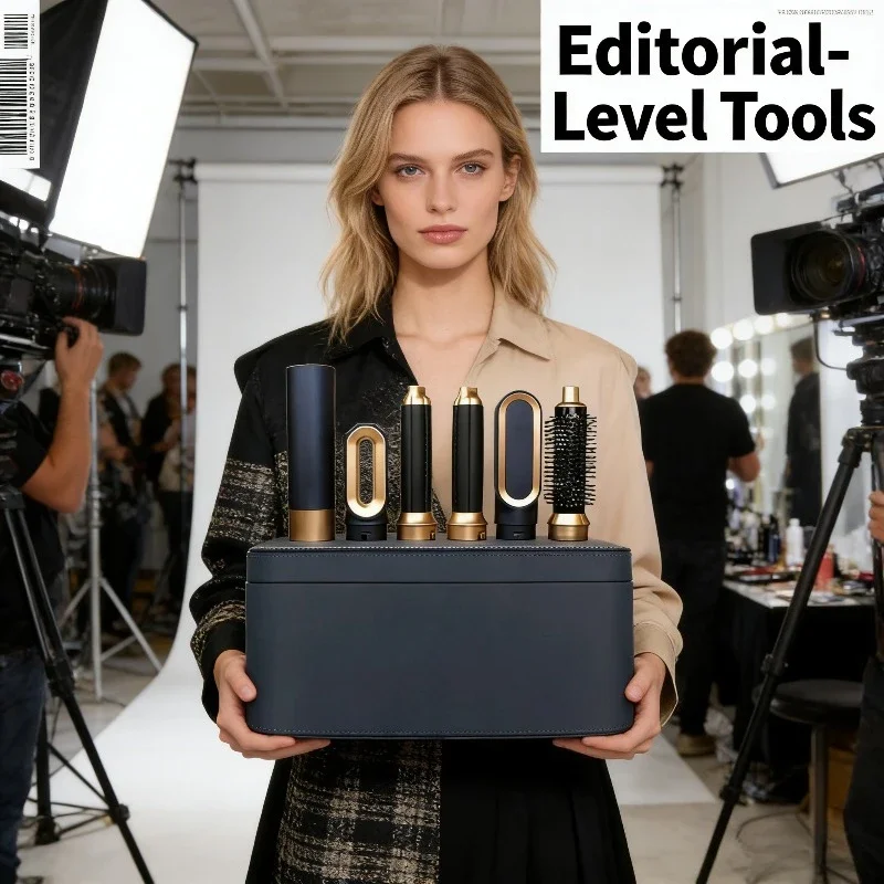 

New 5 in1 Hair Multi Styler Hair Dryer Curling Iron Hair Straightener Hair Brush For All Hair Types