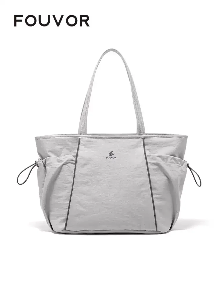 

Fouvor Tote Bag for Women 2025 Casual Zip Up Drawstring Side Lightweight Purses for Travel Work College Shoulder Bag 3073-09
