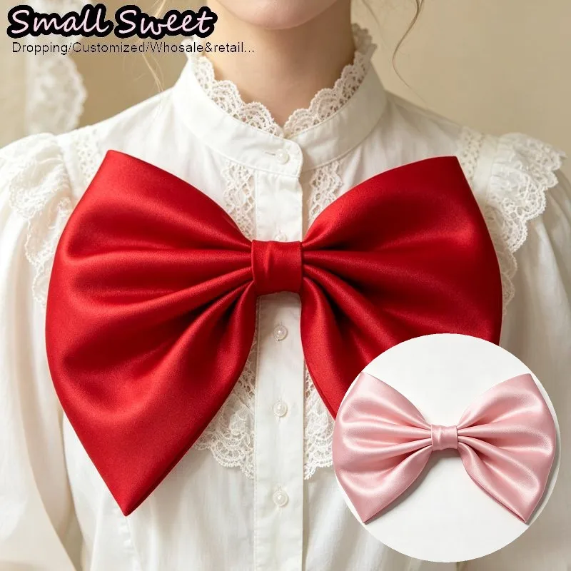 Christmas Qixi Red Satin Bow Gottloletta Finished Flowers Flower Bundle Gift Box Packaging Material Holding Bucket Decoration