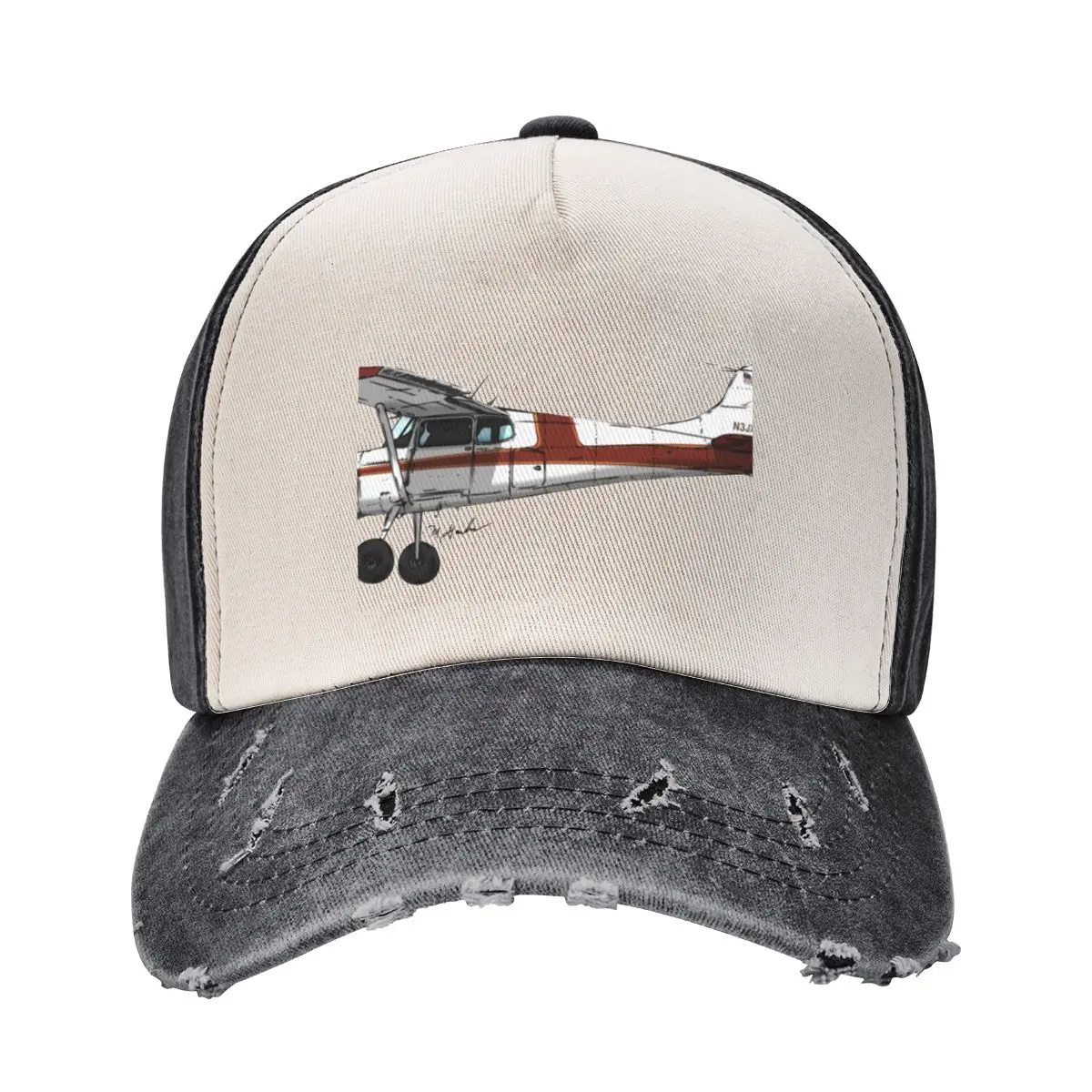 

Cessna 170B N3JX Baseball Cap derby hat New In The Hat Custom Cap hard hat Mens Tennis Women's