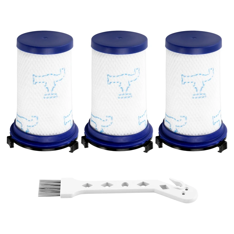 3 шт., запасные фильтры для пылесоса Rowenta Air Force 360 X-Pert