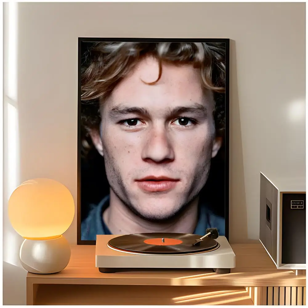 Classic Movie H-Heath Ledger Poster Classic Wall Art  Home Decor  Peel and Stick Unframed view 3