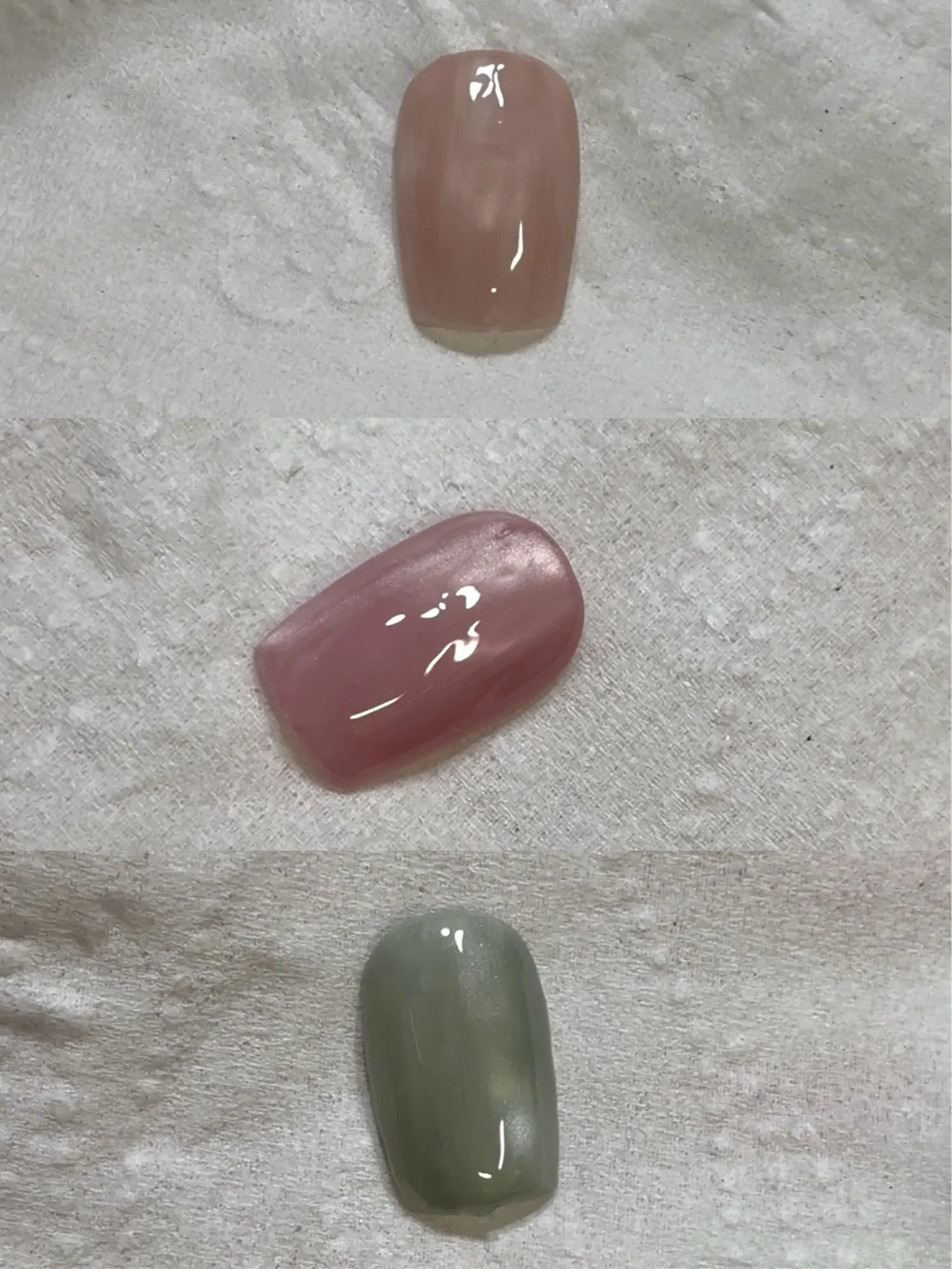Vendeeni 6-Colors Set Pink Jelly Cat Eye Gel Nail Polish UV LED Nude Skin Crystal Magnetic Manicure Varnish with Color Card photo review