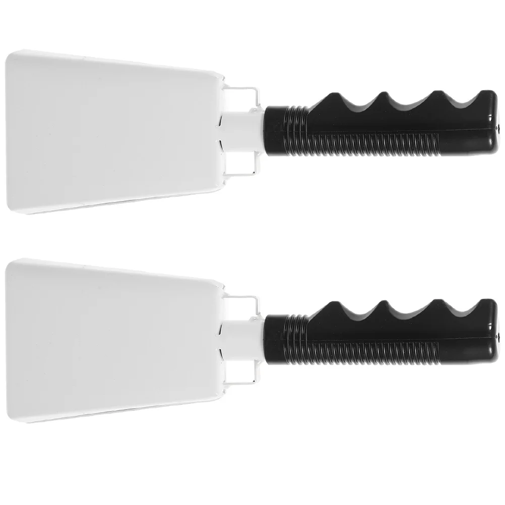 

2pcs Metal Cowbell For Drum Set Musical Instrument Percussion Kids Music Rhythm Learning Cheering Bell Drum Accessories Loud