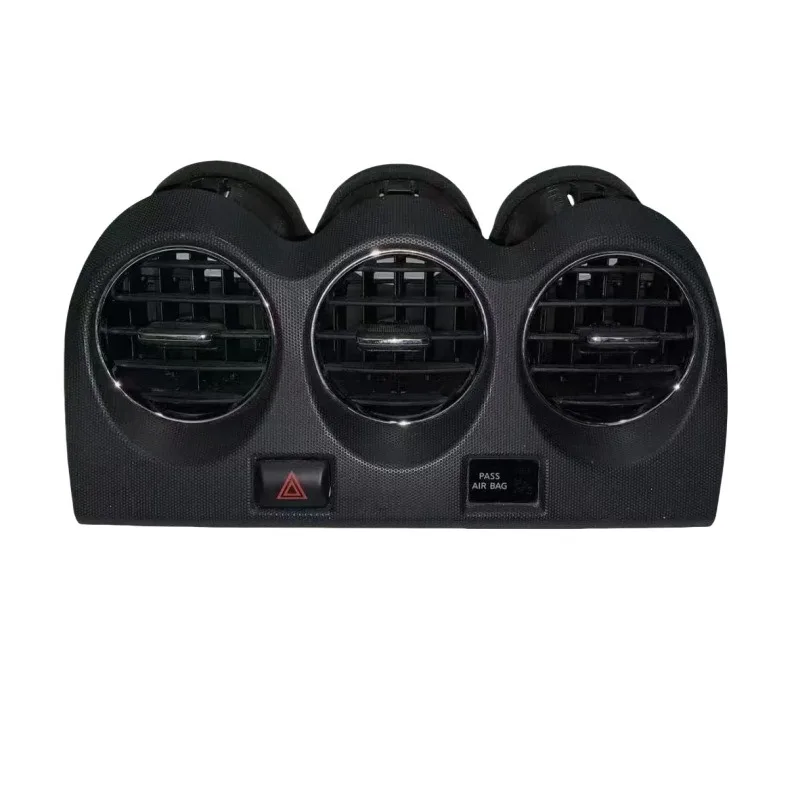 Automotive Dashboard AC Air Vent Assembly Durable Air Outlet Grill with Emergency Switch E771-5111E100