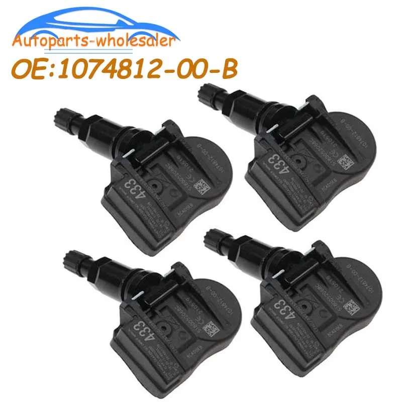 Car muslimb 107481200B per Tesla Model 3 Model S Model X sistema di monitoraggio della pressione dei pneumatici sensore TPMS 433MHz