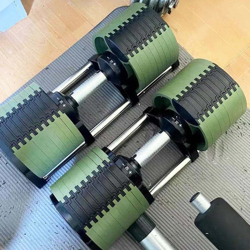 

Гантель регулируемая чугунная 16 кг, унисекс, для фитнеса дома, с инкрементальной регулировкой веса, экологичная, комбинированная