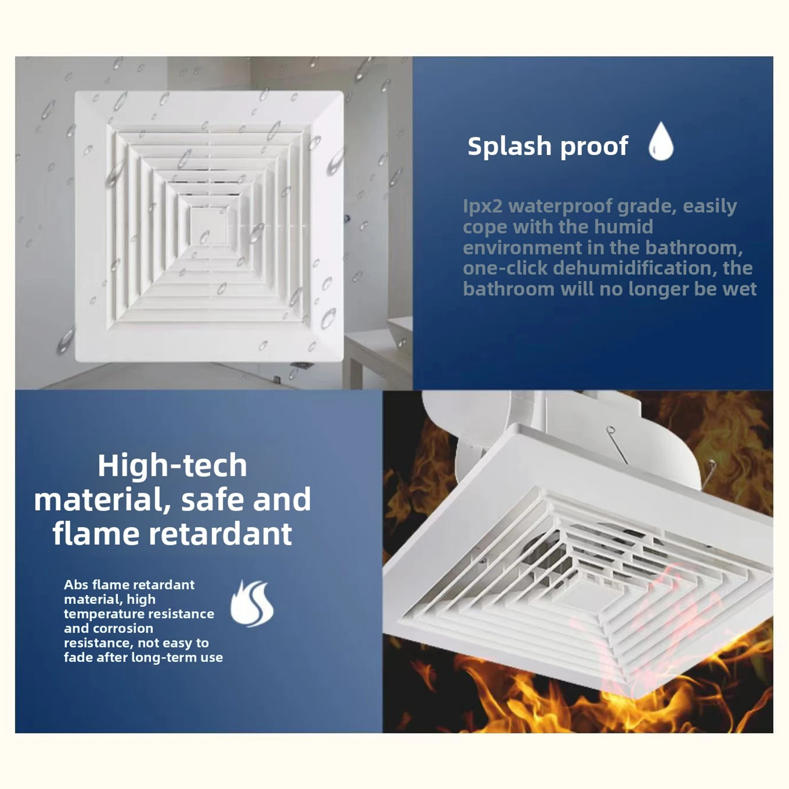 Badkamer-afzuigventilator, inb - Home Bathroom Exhaust Fan recensie en prijs