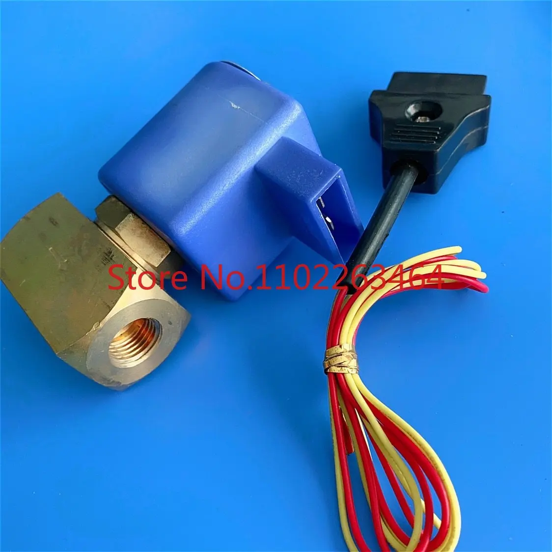 Two-position two-way solenoid valve QY23D-2 oil, gas and water DC24V AC220V 2 split G1/4