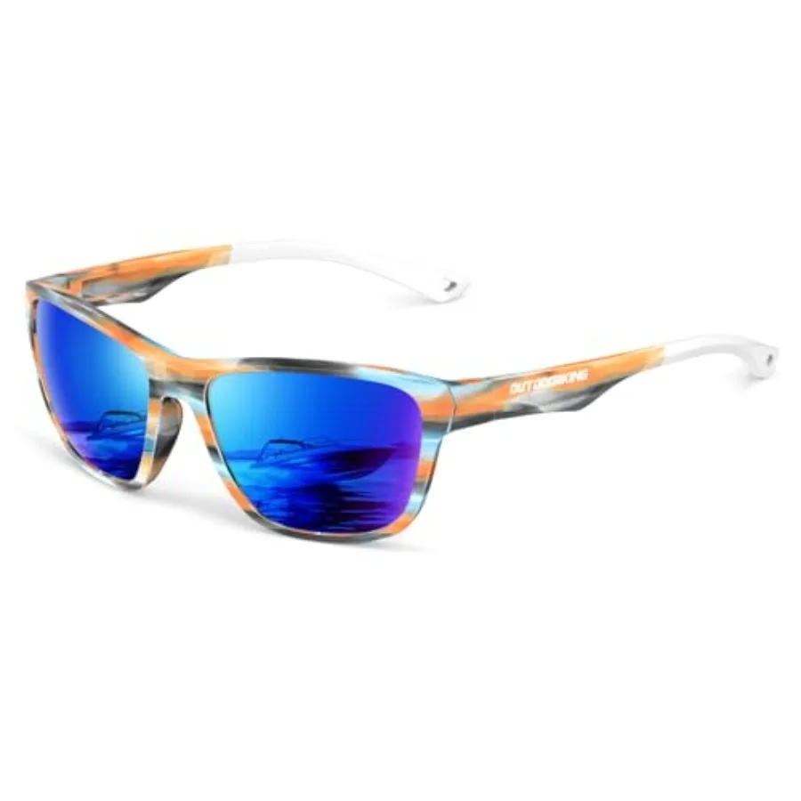 

Polarized Running Sunglasses for Women Mens Sun Glasses for Cycling Fishing Driving Golf UV Protection