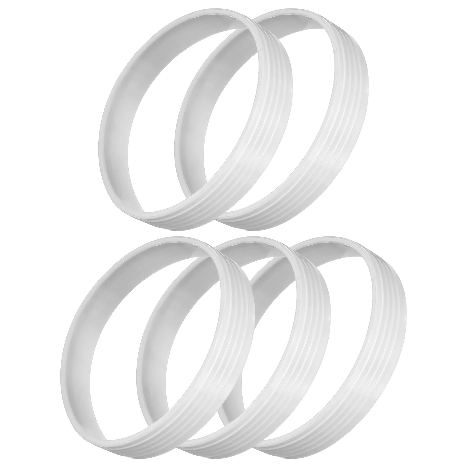 

5Pcs Hole Rings Protective Durable Plastic Golf Hole Cup Rings Outdoor 108mm Round Stability Visibility Accessories