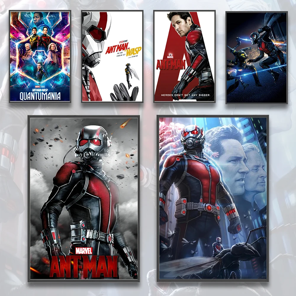 

Ant-Man Movie Self-adhesive Poster Wallpaper Figures Photos Computer Room Decor Gift Home Decoration Painting Pictures Wall Art